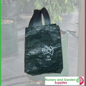 35 litre woven planter bag tree bag at Nursery and Garden Supplies NZ - for more info go to nurseryandgardensupplies.co.nz