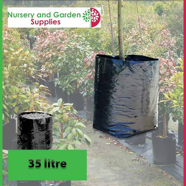35 litre Poly Planter Bags PB60 at Nursery and Garden Supplies NZ - for more info go to nurseryandgardensupplies.co.nz