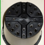 165mm Black Pot with Saucer – Nursery Combo Pack - Image 2