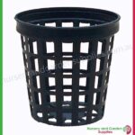 50mm Net Pot Black at Nursery and Garden Supplies NZ - for more info go to nurseryandgardensupplies.co.nz