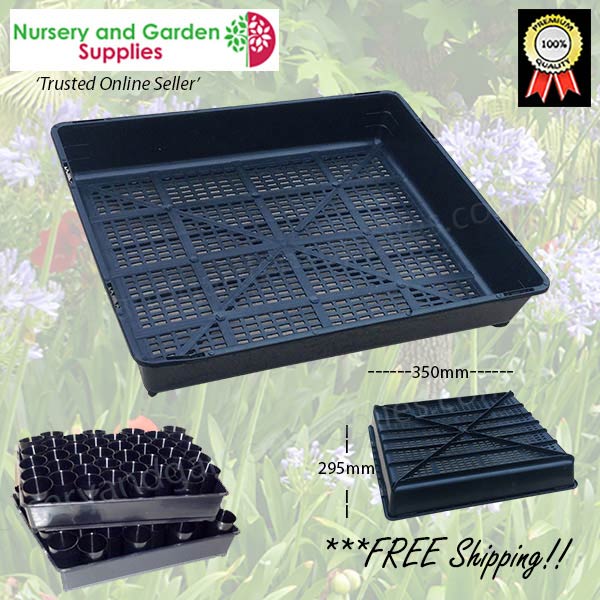 Seedling Tray Restricted Drainage - for more info go to nurseryandgardensupplies.co.nz