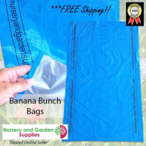 Banana Fruit Bunch Cover Blue - Nursery and Garden Supplies NZ - For more information go to Nurseryandgardensupplies.co.nz