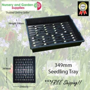 349mm Seedling Tray - for more info go to nurseryandgardensupplies.co.nz