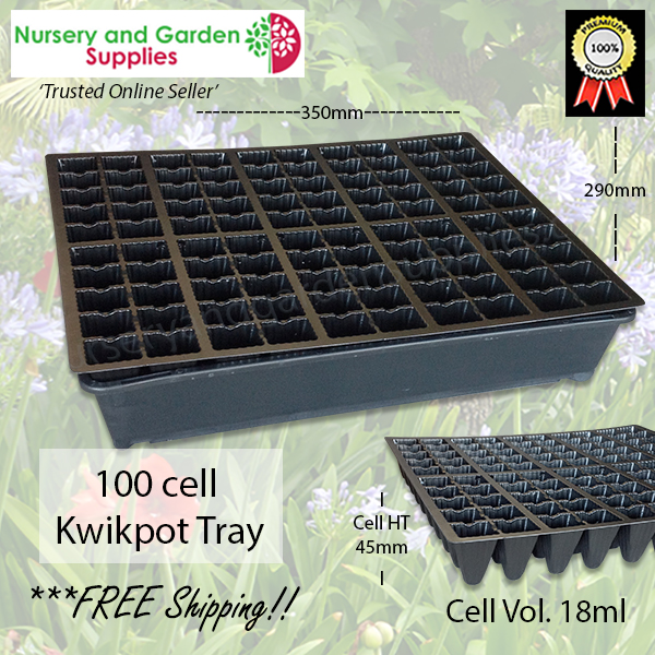100 Cell Kwikpot Tray