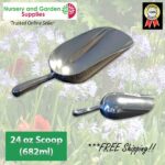 200mm Potting Scoop 24oz ALUMINIUM - for more go to nurseryandgardensupplies.co.nz