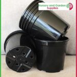 105mm Midi pot black - for more info go to nurseryandgardensupplies.co.nz