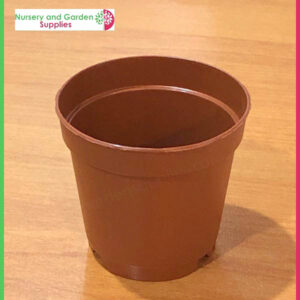 55mm Teku Standard Pot Terracotta - for more info go to nurseryandgardensupplies.co.nz