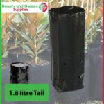 1.8 litre Tall Poly Planter Bags at Nursery and Garden Supplies NZ - for more info go to nurseryandgardensupplies.co.nz