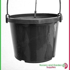 350mm Clip hanger Black at Nursery and Garden Supplies NZ - for more info go to nurseryandgardensupplies.co.nz