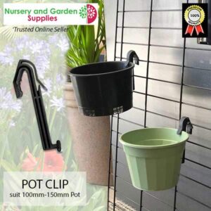 Plant Pot Hanging Clip - for more go to nurseryandgardensupplies.co.nz
