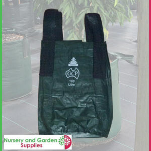 100 litre woven planter bag tree bag at Nursery and Garden Supplies NZ - for more info go to nurseryandgardensupplies.co.nz