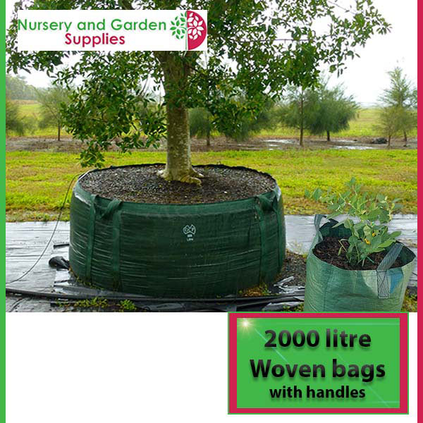 2000 litre woven planter bag tree bag at Nursery and Garden Supplies NZ - for more info go to nurseryandgardensupplies.co.nz