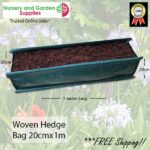 40 litre Woven Hedge Planter Bags at Nursery and Garden Supplies NZ - for more info go to nurseryandgardensupplies.co.nz