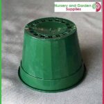 170mm Hanging Basket Pot Green at Nursery and Garden Supplies NZ - for more info go to nurseryandgardensupplies.co.nz