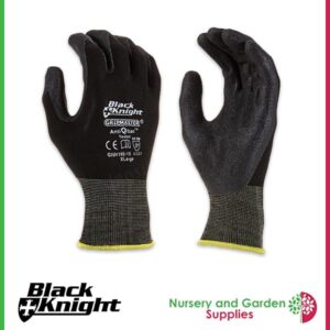 Weeding Potting Black Hi Grip Gardening Glove Anti-Bac - for more info go to nurseryandgardensupplies.co.nz