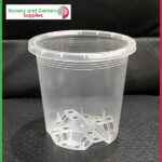 90mm Clear Orchid Pot