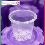 90mm Clear Orchid Pot