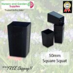 50mm Square Squat tube