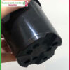 100mm Plastic Pot Slimline Black