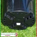 140mm DEEP Plant Pot Black