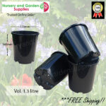 140mm Plastic Plant Pot Standard