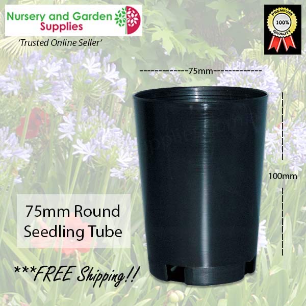 75mm Round Seedling Tube