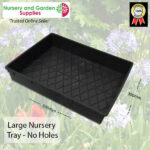 Large Nursery Tray Solid Base