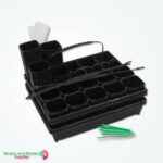 Budget 68mm Square Pot Combo Double