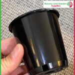 70mm Standard Pot Black