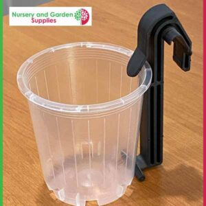 70mm Clear pot with Potclip