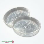 Saucer to suit 125 & 150mm Pots Clear