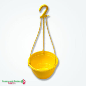 200mm Hanging Basket YELLOW